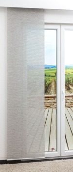 grau Vorschau Lysel - Schiebegardine Sisal #1W grau
