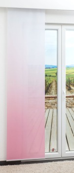 rosé Vorschau Lysel - Schiebegardine Gradient #1W rosé
