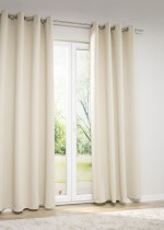 beige Vorschau Lysel - Ösenschal Abelone #1W in Marinblau beige