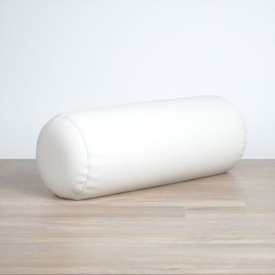 Dekokissen Nackenrolle in weiss