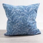 jeansblau Vorschau Lysel - Dekokissen Soroni #1W in silbergrau jeansblau