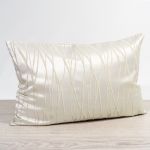 cremebeige Vorschau Lysel - Dekokissen rechteckig Saipan #1W in beigegrau cremebeige