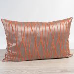 reinorange Vorschau Lysel - Dekokissen rechteckig Saipan #1W in beigegrau reinorange