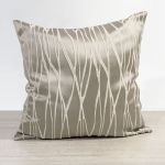 sandbeige Vorschau Lysel - Dekokissen Saipan #1W in beigegrau sandbeige