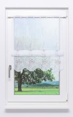 bordeaux Vorschau Panneaux Plauener Spitze® - Mirza #1W beige bordeaux