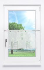 rohweiss Vorschau Scheibengardine Plauener Spitze® - Yana #1W Reinweiss rohweiss