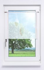 rotbraun Vorschau Plauener Spitze® - exklusiver Scheibenhänger Palencia #1W rotbraun