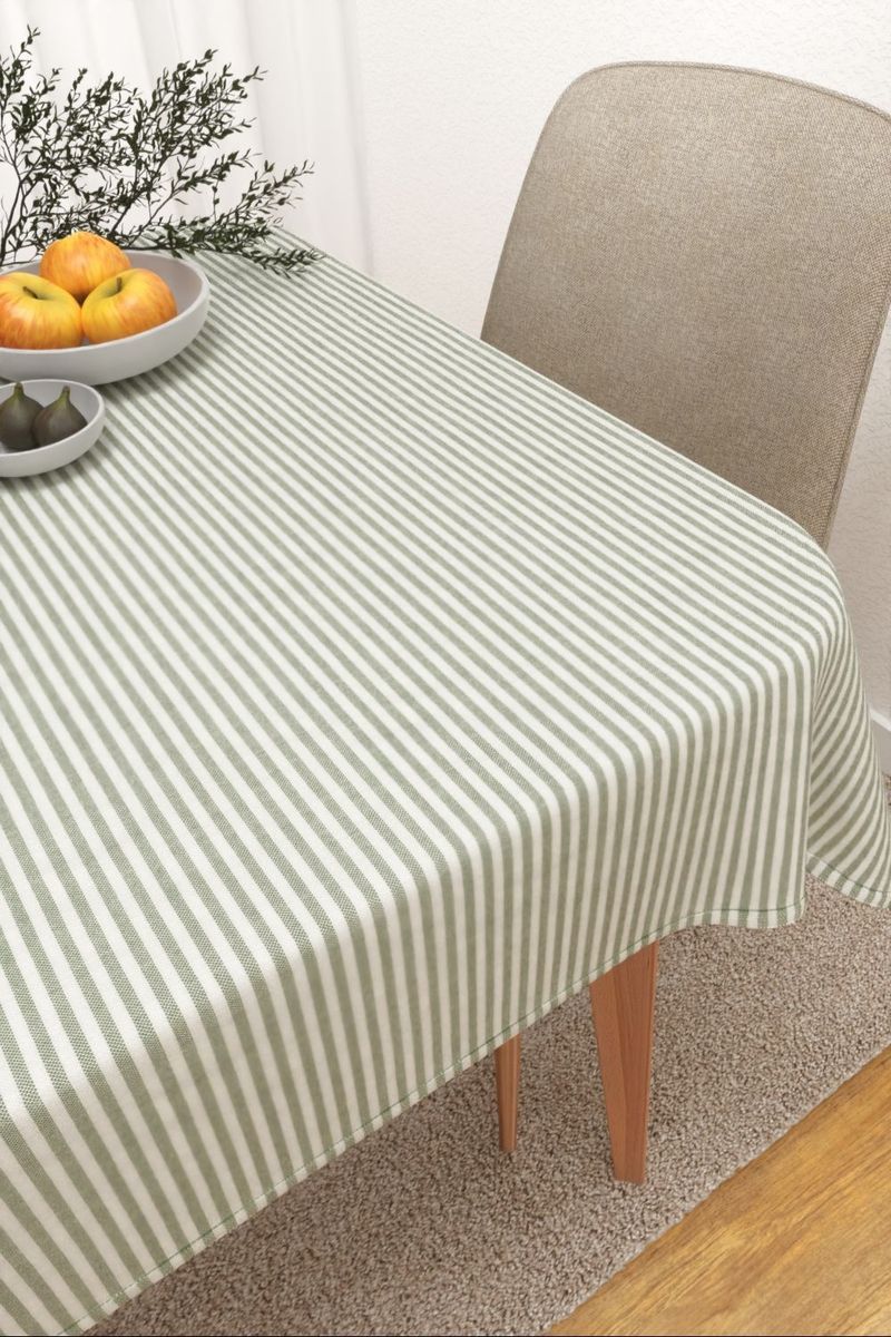 Tischdecke eckig in Grn
