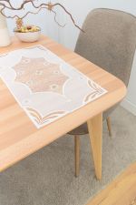 ecru-gold Vorschau Deckchen Plauener Spitze® - Wintermagie #1W in Gold ecru-gold