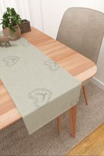 Vorschau Tischlufer von Lysel - Carlota #3J in jagdgrn beige