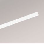 weiss Vorschau Paneelprofil mit Klettband in Weiss #1W weiss
