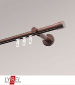 bronze Vorschau Lysel - SET Opal Innenlauf 160cm Träger offen mit Endstücke Zylinder in Bronze #1W bronze