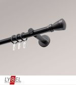 titan Vorschau Lysel - SET Opal 160cm Träger offen mit Endstücke Konus in Weiss #1W titan