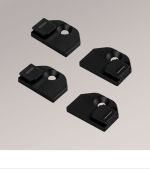 schwarz Vorschau SET Flachträger Decomatic mit Bediengriffen #1W schwarz