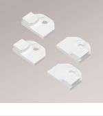 weiss Vorschau SET Flachträger Decomatic mit Bediengriffen #1W weiss