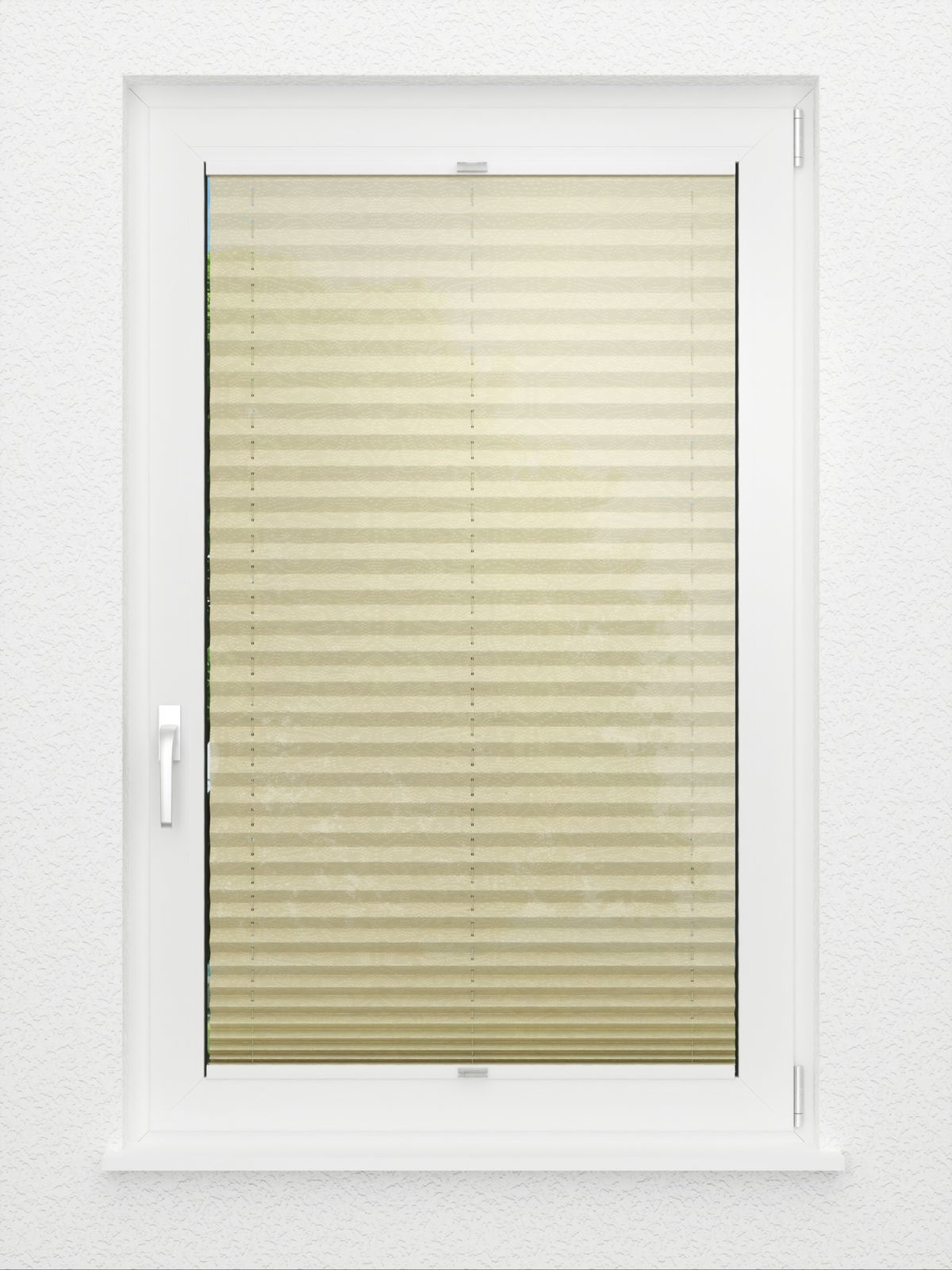 Detailansicht Plissee Burlap Blop 6505.4257