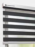 Doppelrollo Alkes 5508.7006 Fensteransicht