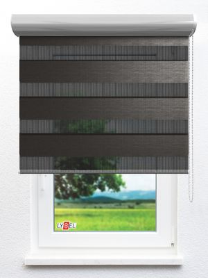 Stoff Rollo Maßanfertigung Simply Doppelrollo Zenia 903647L