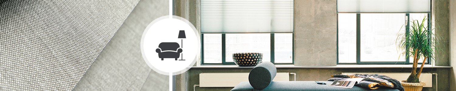 Plissees für das Wohnzimmer Plissee für das Wohnzimmer